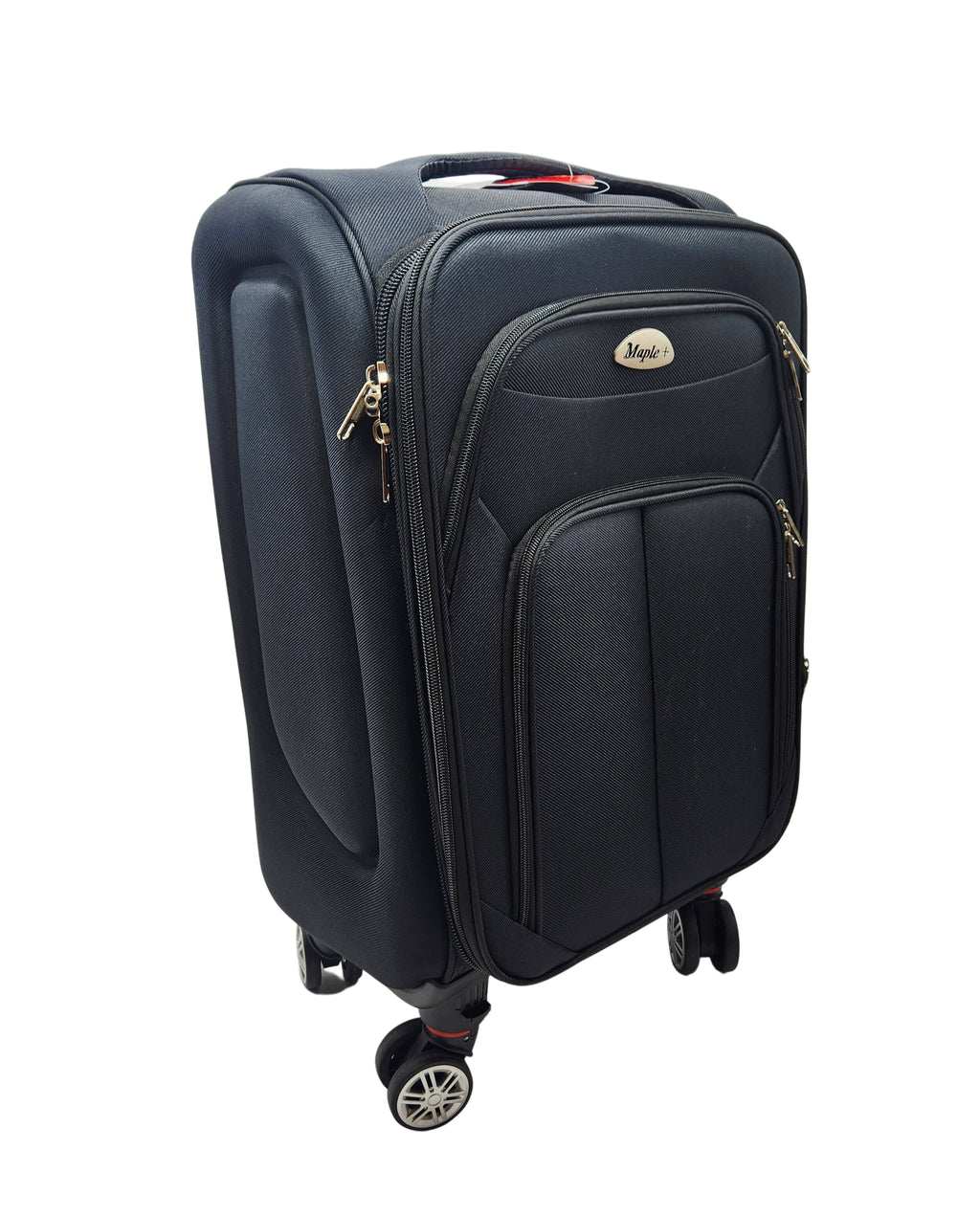 MAPLE+ SOFT COVER LUGGAGES (BLACK)