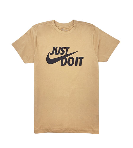 NIKE MEN'S JUST DO IT T-SHIRT (BEIGE)