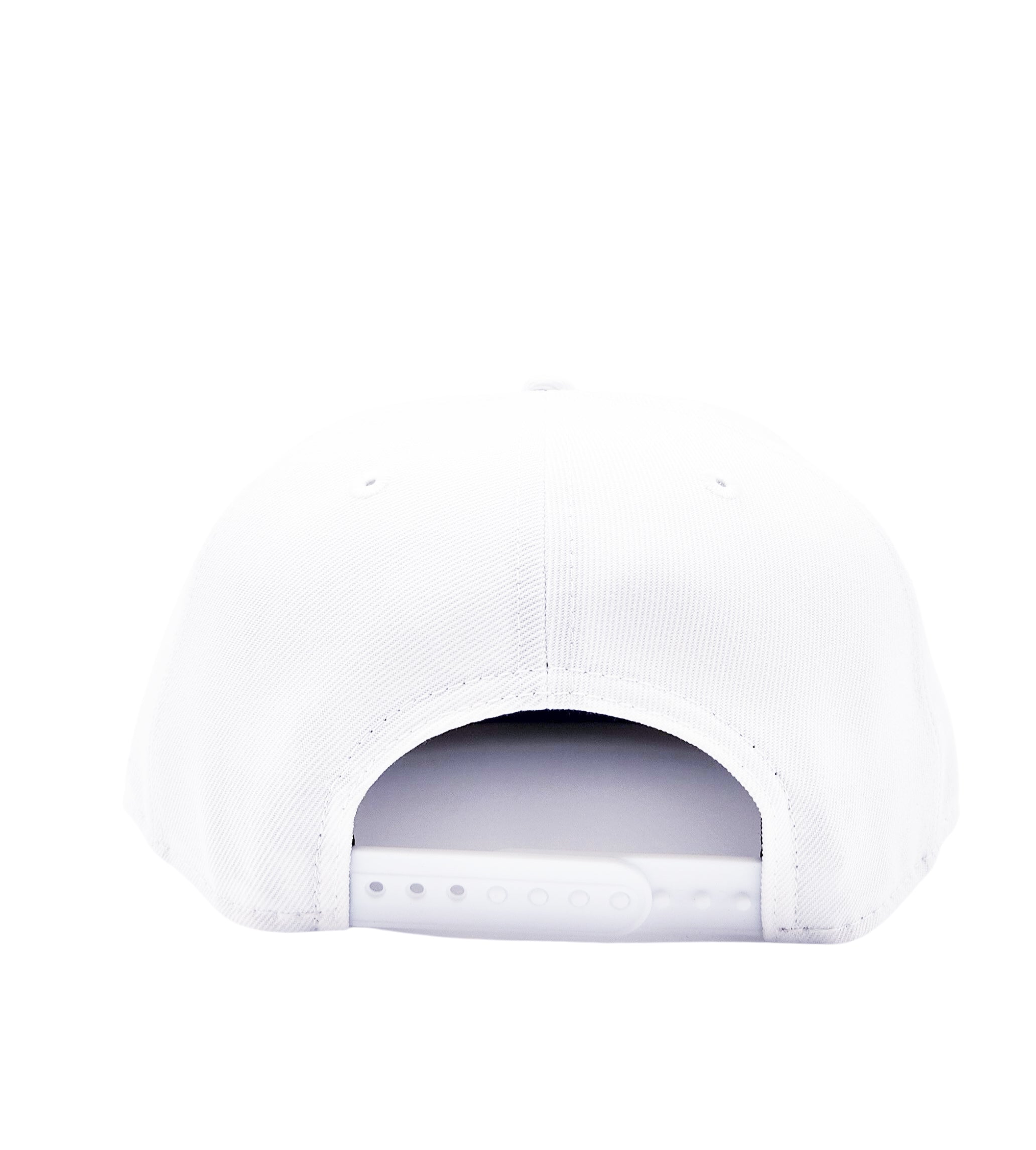 NEW ERA 9FIFTY TORONTO BLUE JAYS WHITE W/ ROYAL BLUE LEAF SNAPBACK HAT