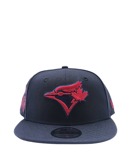 NEW ERA 9FIFTY TORONTO BLUE JAYS 40TH SEASON EDITION NAVY SNAPBACK HAT