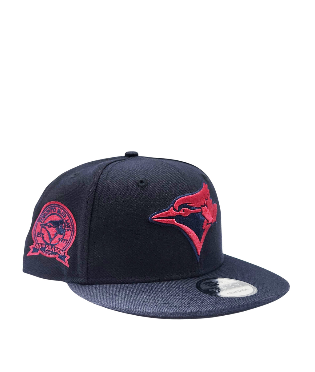 NEW ERA 9FIFTY TORONTO BLUE JAYS 40TH SEASON EDITION NAVY SNAPBACK HAT