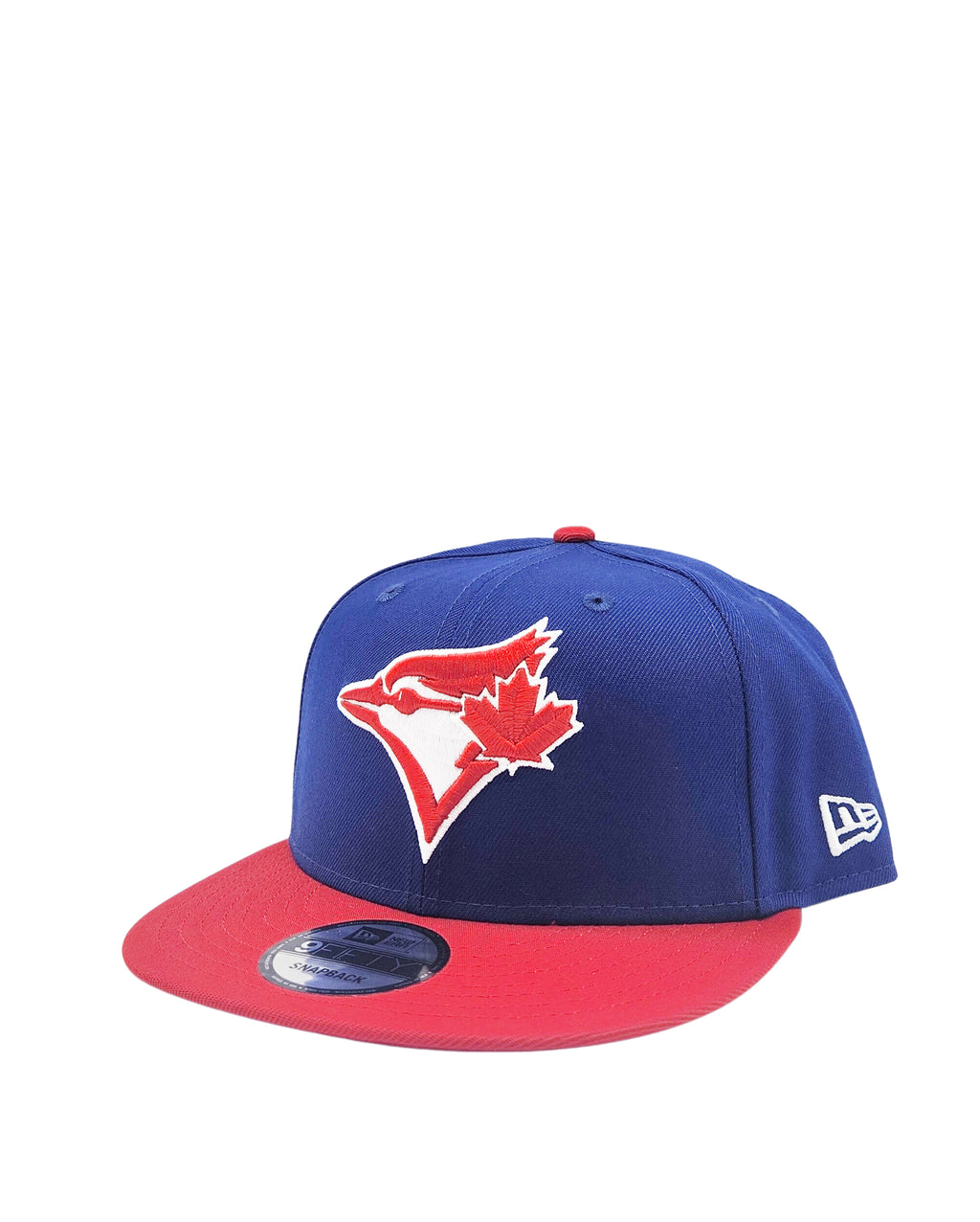 NEW ERA 9FIFTY TORONTO BLUE JAYS DARK ROYAL/SCARLET RED SNAPBACK HAT