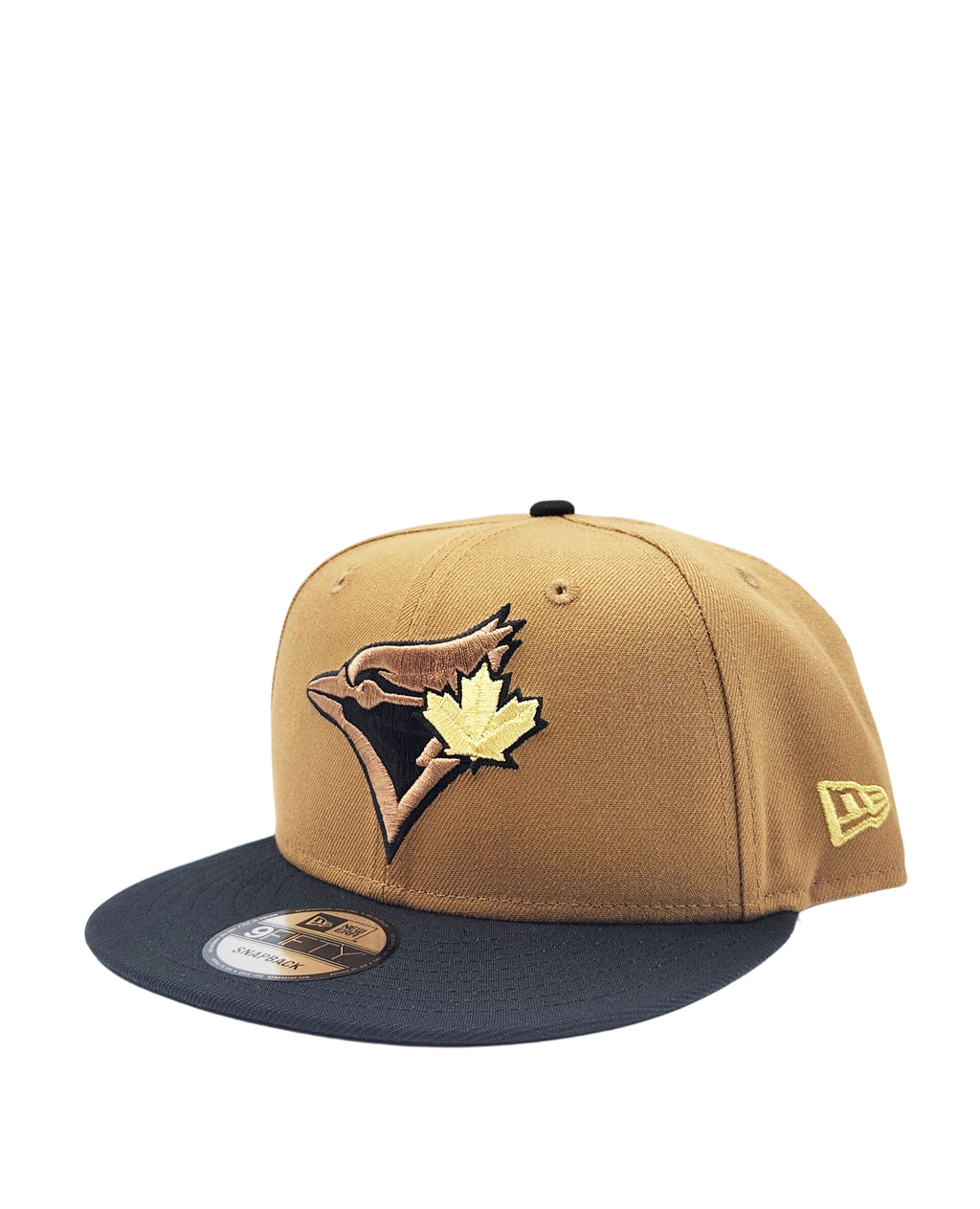 NEW ERA 9FIFTY TORONTO BLUE JAYS LIGHT BRONZE/ BLACK SNAPBACK HAT