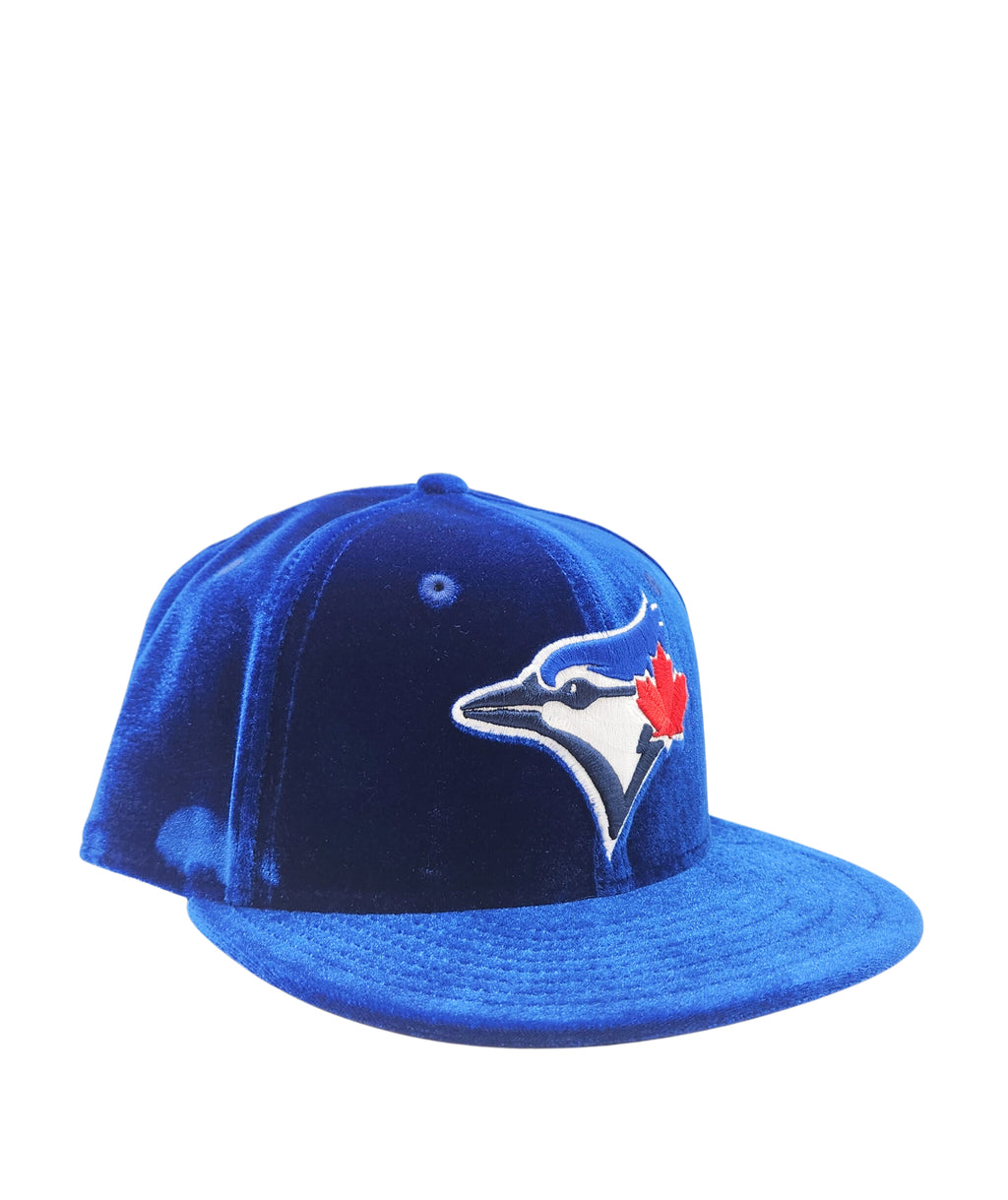 NEW ERA 59FIFTY TORONTO BLUE JAYS ROYAL BLUE VELVET FITTED HAT