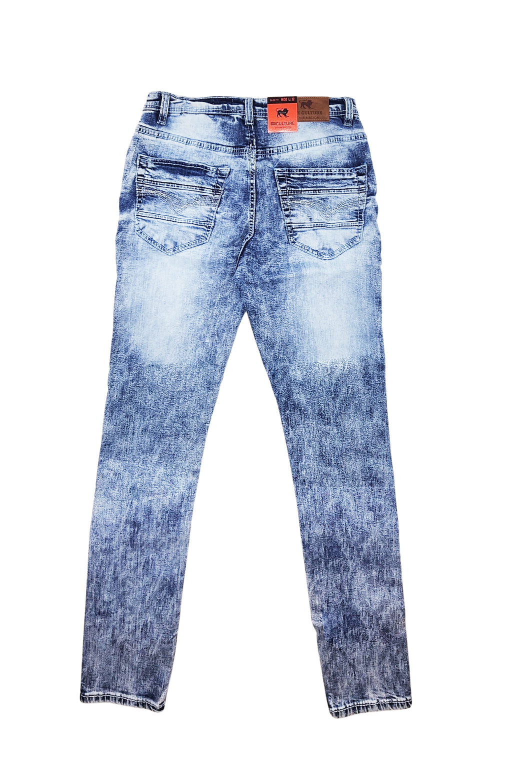 MEN'S ONE CULTURE BLUE SLIM FIT JEANS