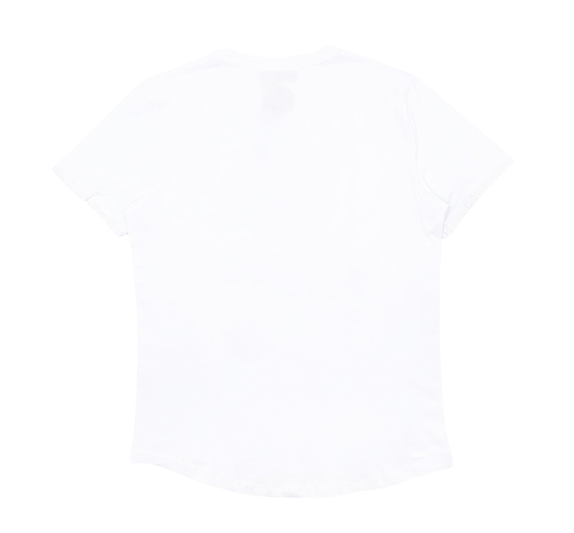 MEN'S RHINESTONE DESIGNER SHORT SLEEVE T-SHIRT (WHITE)