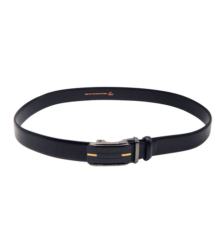 MEN'S ADJUSTABLE DESIGNER BELT (BLACK)