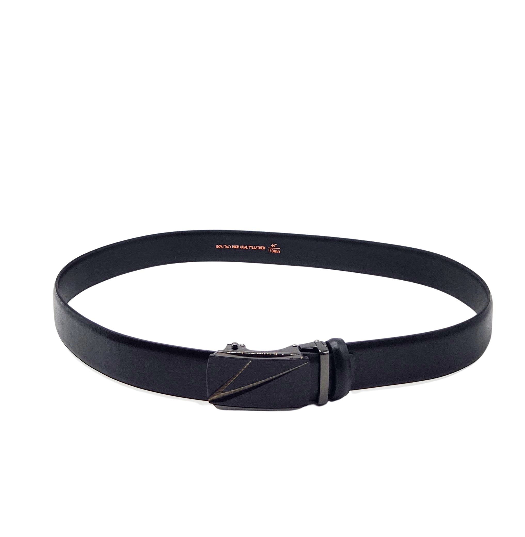 MEN'S ADJUSTABLE DESIGNER BELT (BLACK)