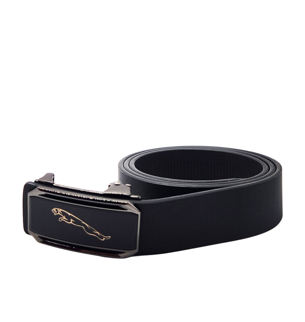 MEN'S ADJUSTABLE DESIGNER BELT (BLACK)