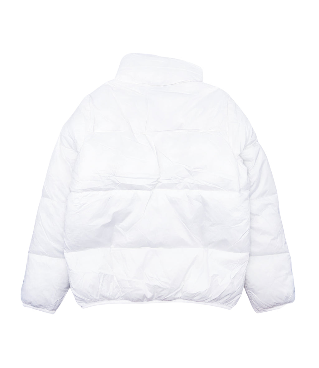 SWITCH REMARKABLE MEN'S PADDED BOMBER JACKET (WHITE)