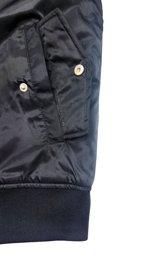 BLEECKER & MERCER MEN'S BASIC BOMBER JACKET (BLACK)