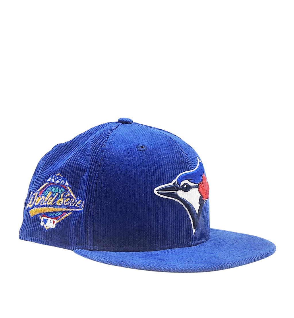 NEW ERA 9FIFTY TORONTO BLUE JAYS 1993 WORLD SERIES ROYAL BLUE CORD SNAPBACK HAT