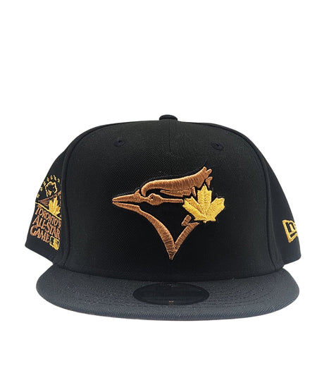 NEW ERA 9FIFTY TORONTO BLUE JAYS 1991 TORONTO ALL-STAR GAME BLACK/BRONZE SNAPBACK HAT