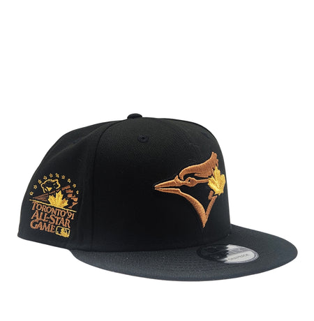 NEW ERA 9FIFTY TORONTO BLUE JAYS 1991 TORONTO ALL-STAR GAME BLACK/BRONZE SNAPBACK HAT