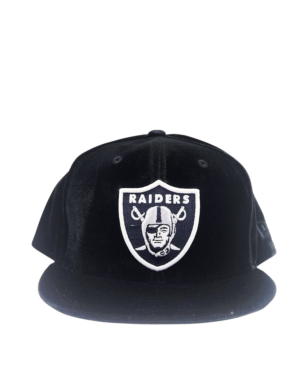 NEW ERA 9FIFTY LAS VEGAS RAIDERS BLACK VELVET SNAPBACK HAT