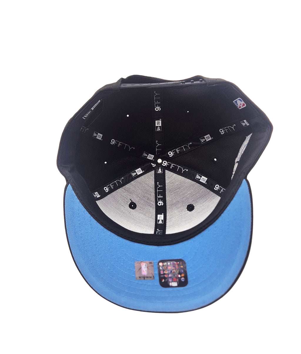 NEW ERA 9FIFTY NEW ERA CHICAGO BULLS 6X CHAMPS BLACK/BLUE SNAPBACK HAT