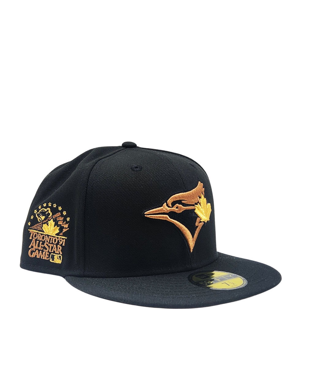 NEW ERA 59FIFTY TORONTO BLUE JAYS 1991 TORONTO ALL-STAR GAME BLACK/BRONZE FITTED HAT