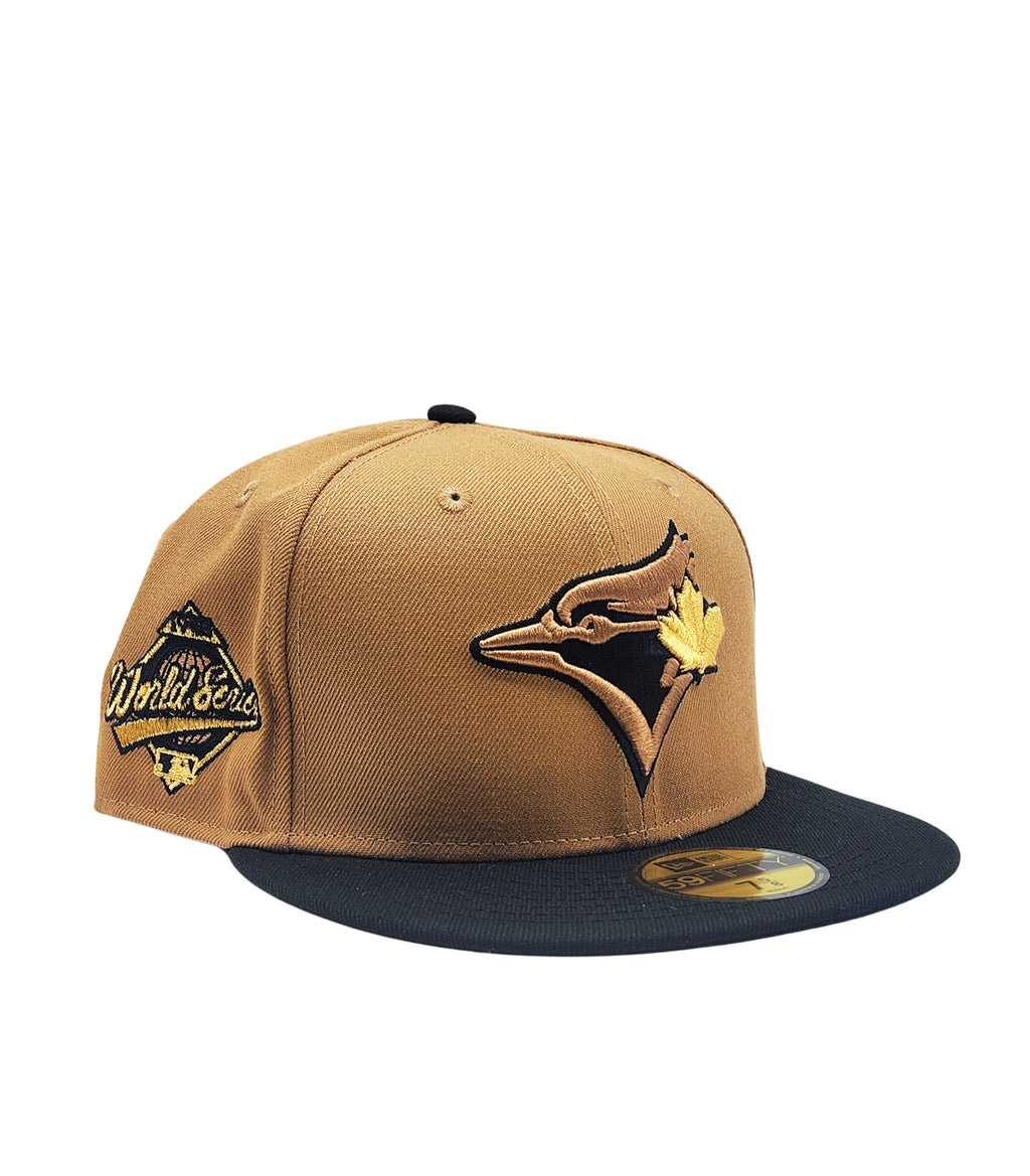 NEW ERA 59FIFTY TORONTO BLUE JAYS 1993 WORLD SERIES BRONZE/BLACK FITTED HAT