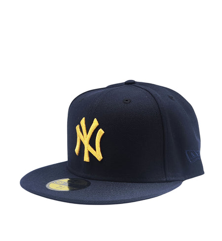 NEW ERA 59FIFTY NEW YORK YANKEES 1996 WORLD SERIES NAVY/GOLD FITTED HAT