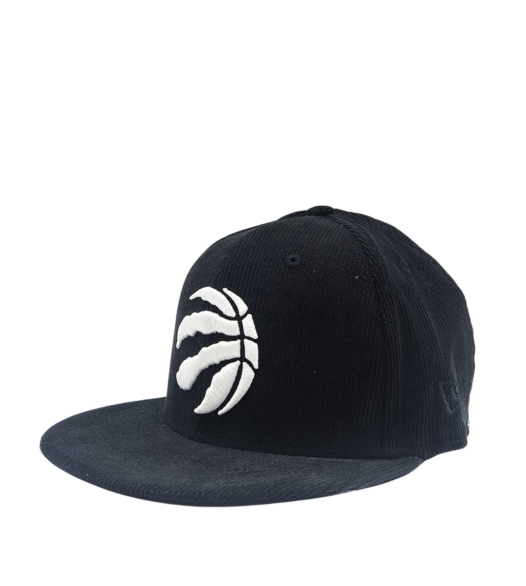 NEW ERA 59FIFTY TORONTO RAPTORS 1995 ESTABLISHED BLACK CORD FITTED HAT