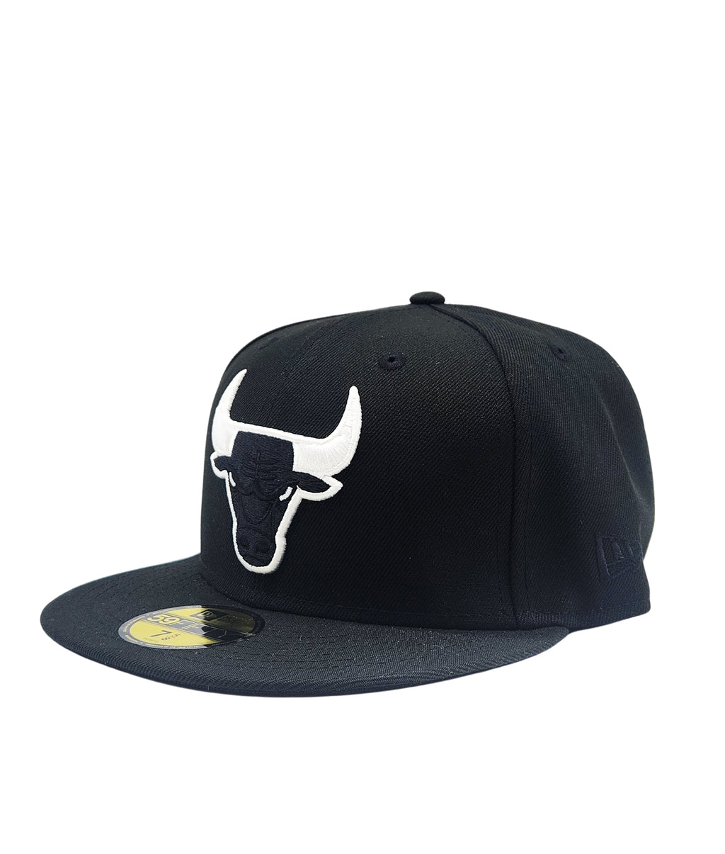 NEW ERA 59FIFTY CHICAGO BULLS 6X CHAMPS BLACK FITTED HAT