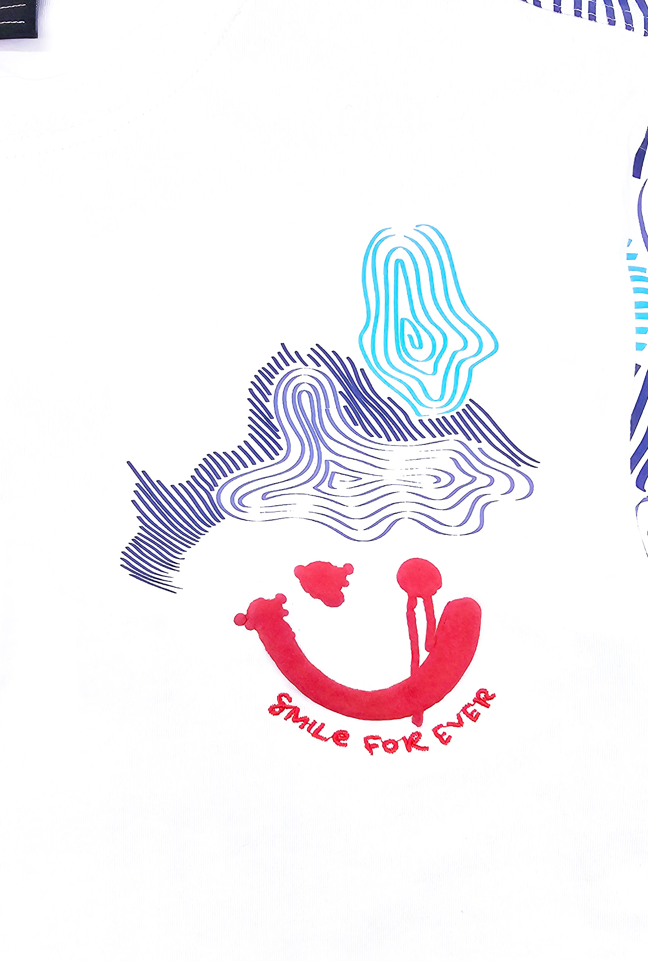 MEN'S SWITCH SMILE FOREVER GRAPHIC T-SHIRT (WHITE)