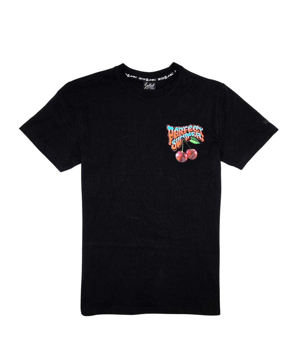 MEN'S SWITCH PERFECT SUMMER GRAPHIC T-SHIRT (BLACK)