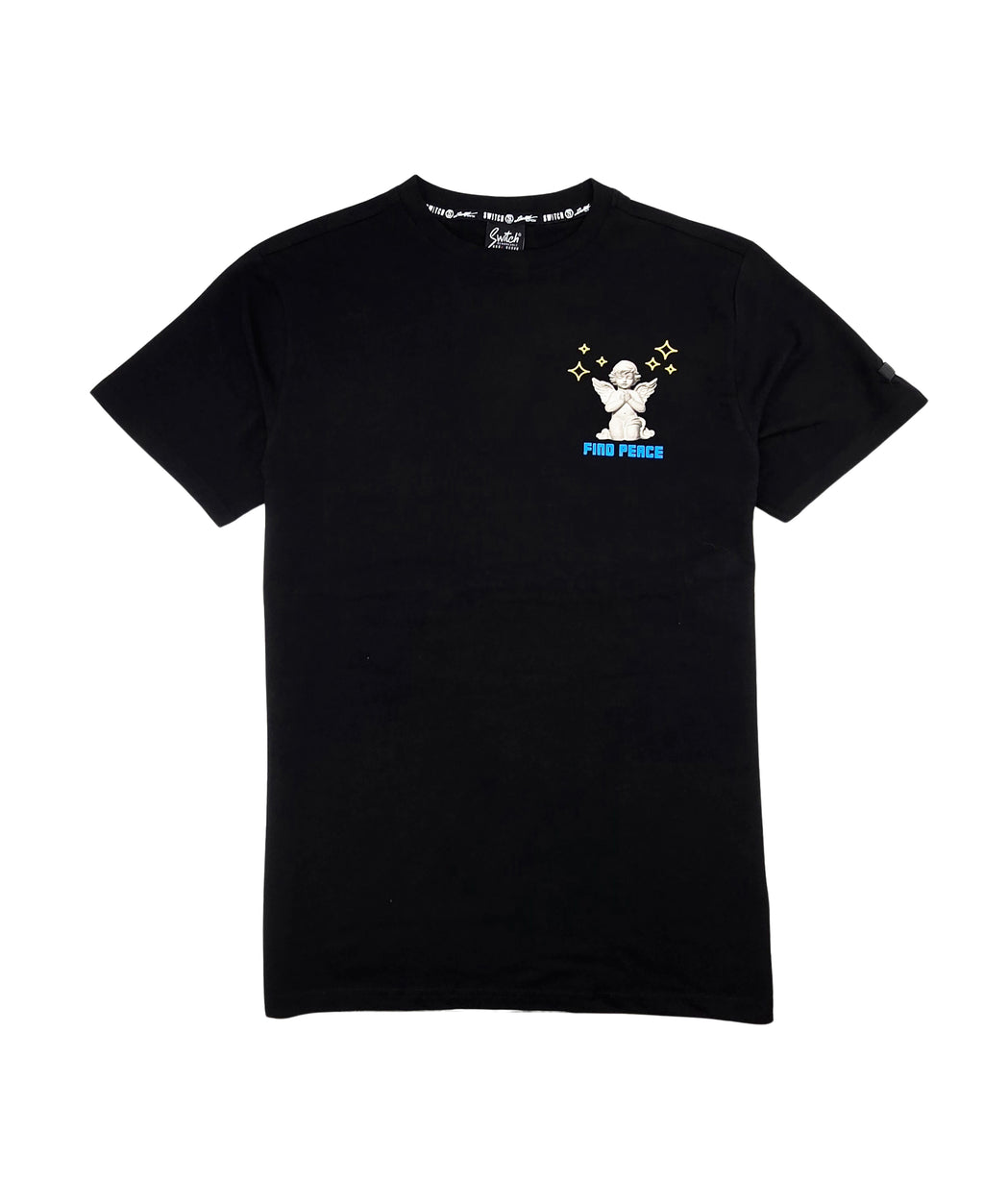 MEN'S SWITCH FIND PEACE GRAPHIC T-SHIRT (BLACK)