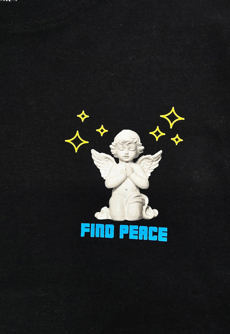 MEN'S SWITCH FIND PEACE GRAPHIC T-SHIRT (BLACK)