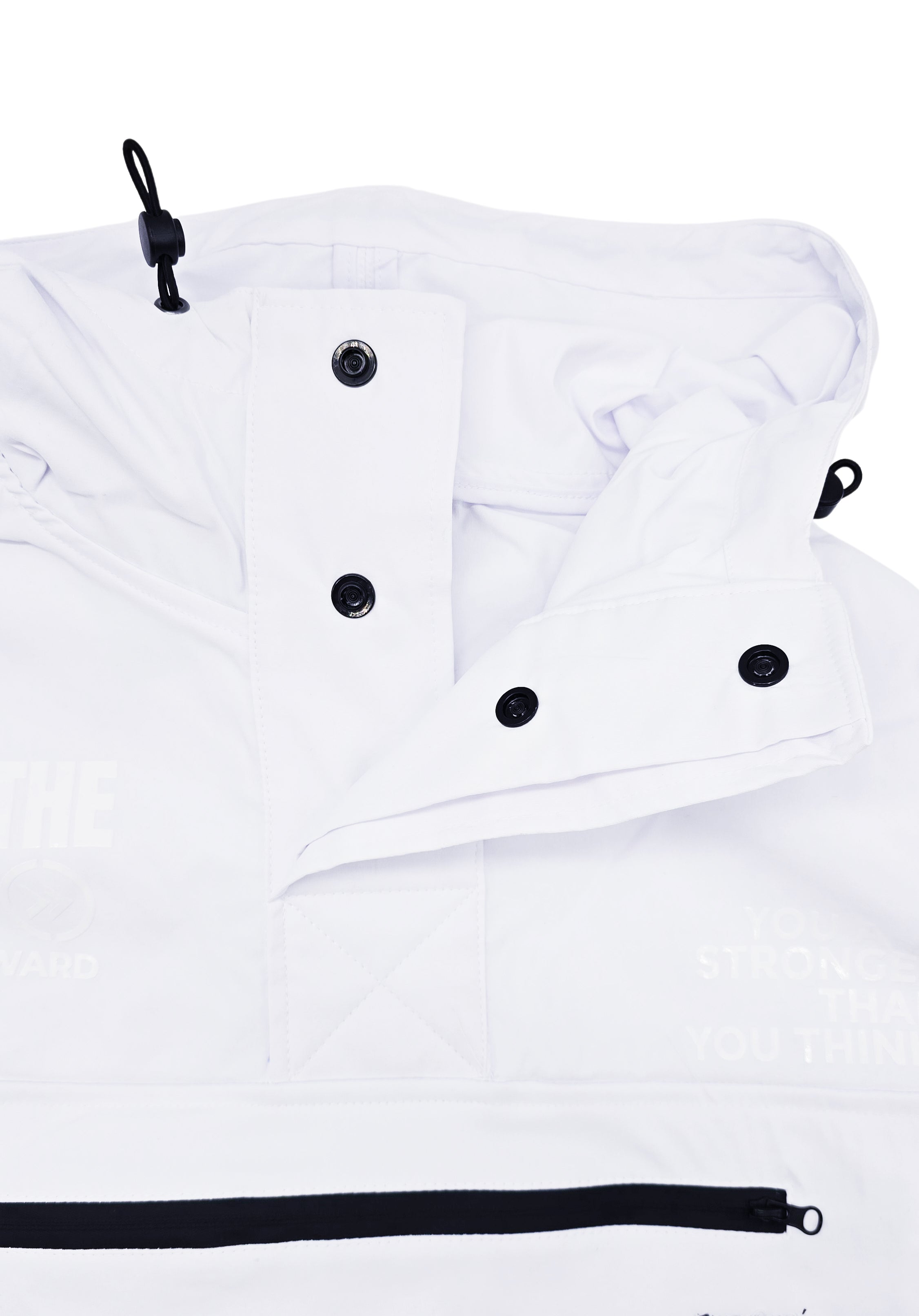 SWITCH MEN'S BREAK THE LIMITS WINDBREAKER 2-PIECE SET (WHITE)