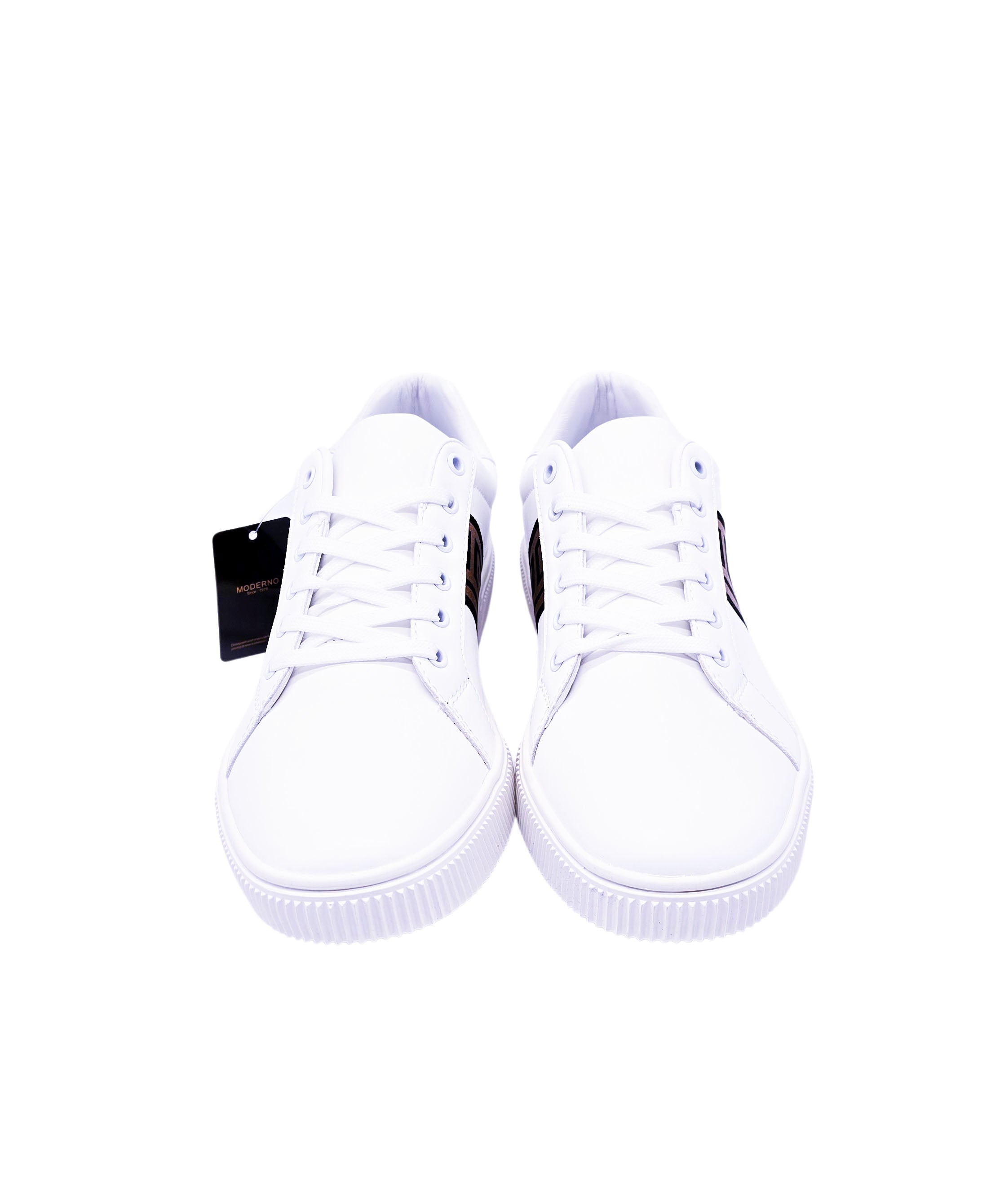 MODERNO MEN'S FANCY SHOES (WHITE)