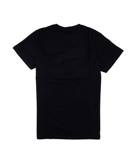 CANADA EMBROIDERED LOGO PRINT T-SHIRT (BLACK)