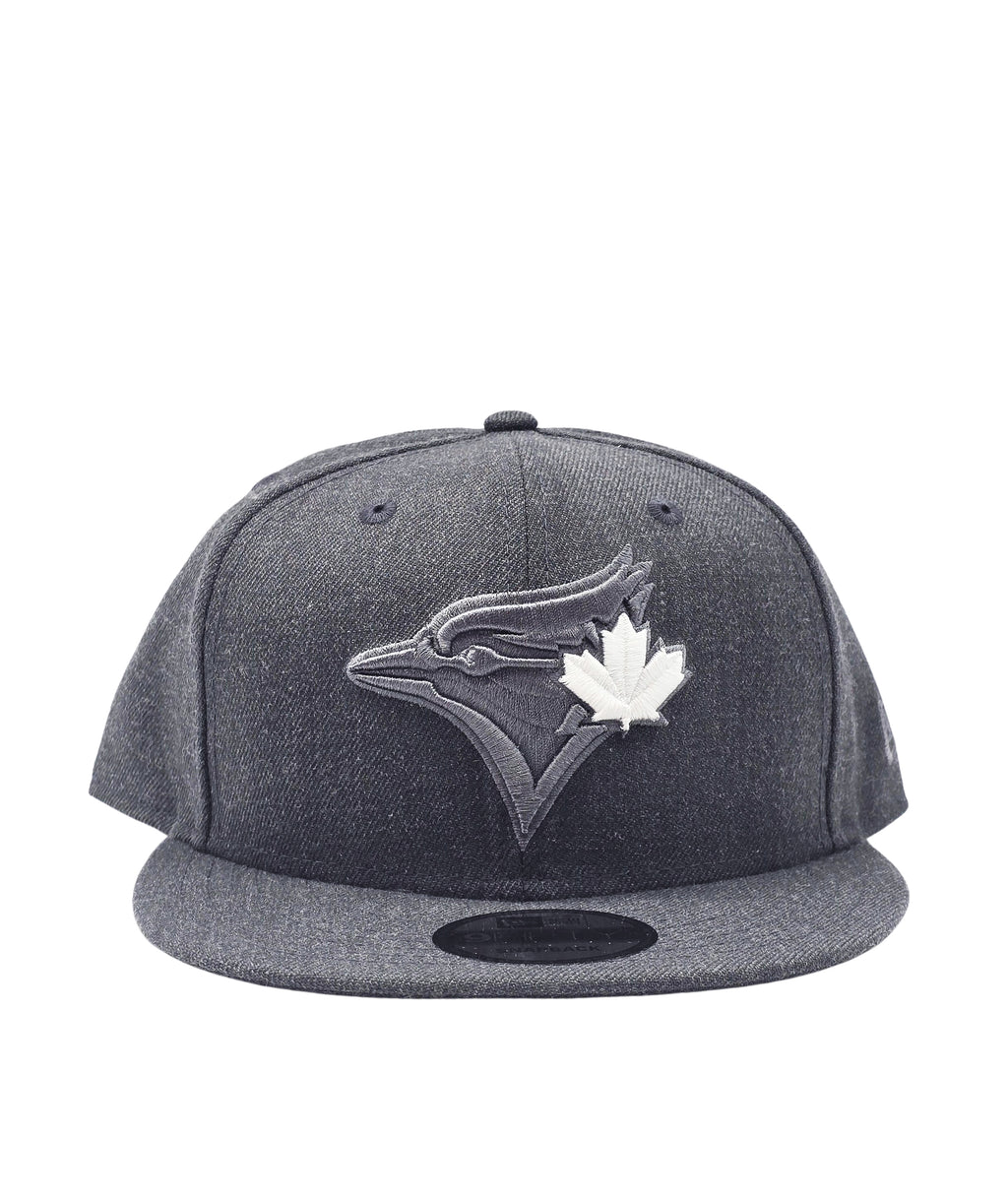 NEW ERA 9FIFTY TORONTO BLUE JAYS HEATHER GRAPHITE SNAPBACK HAT