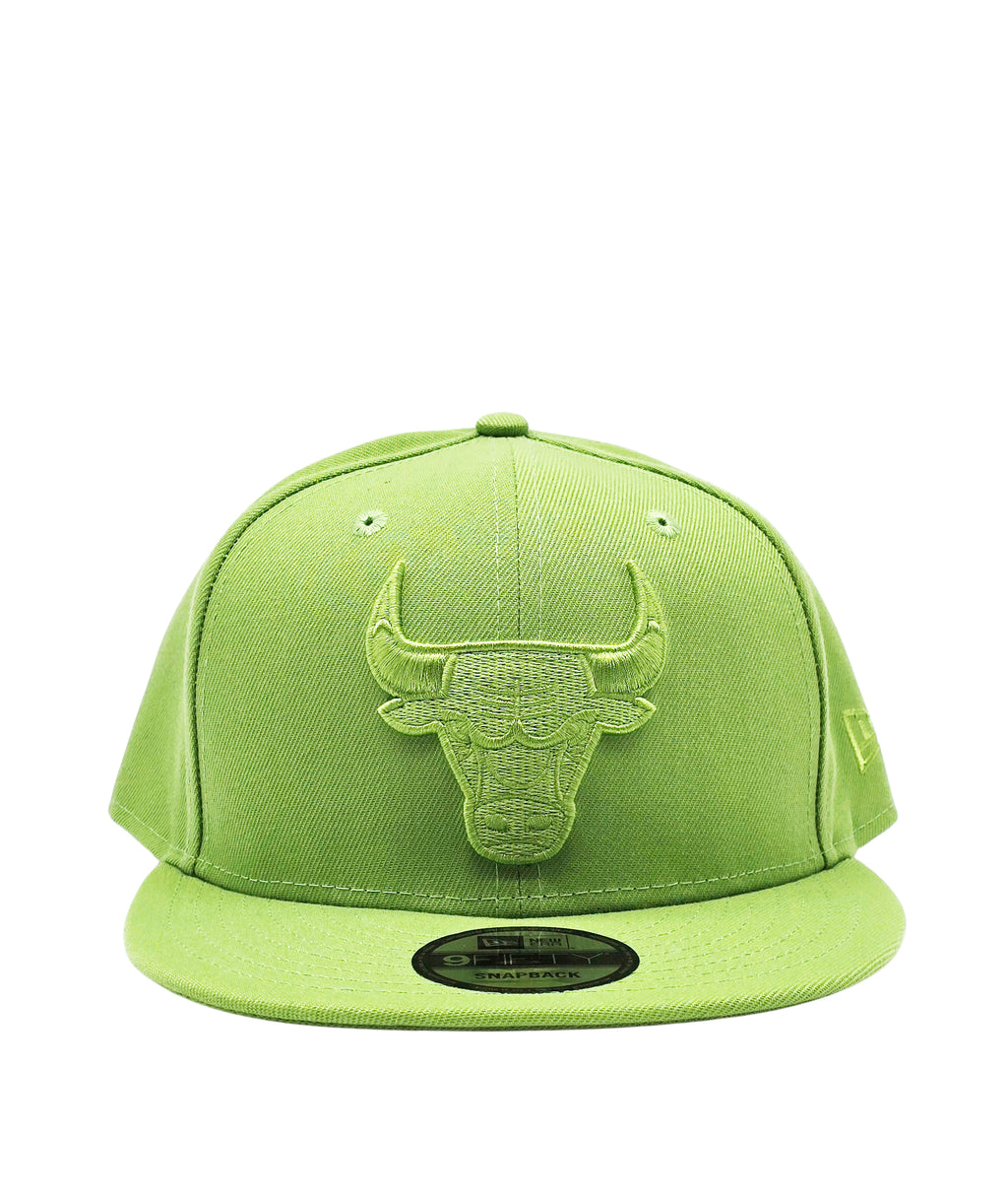 NEW ERA 9FIFTY NEW ERA CHICAGO BULLS LIGHT GREEN SNAPBACK HAT