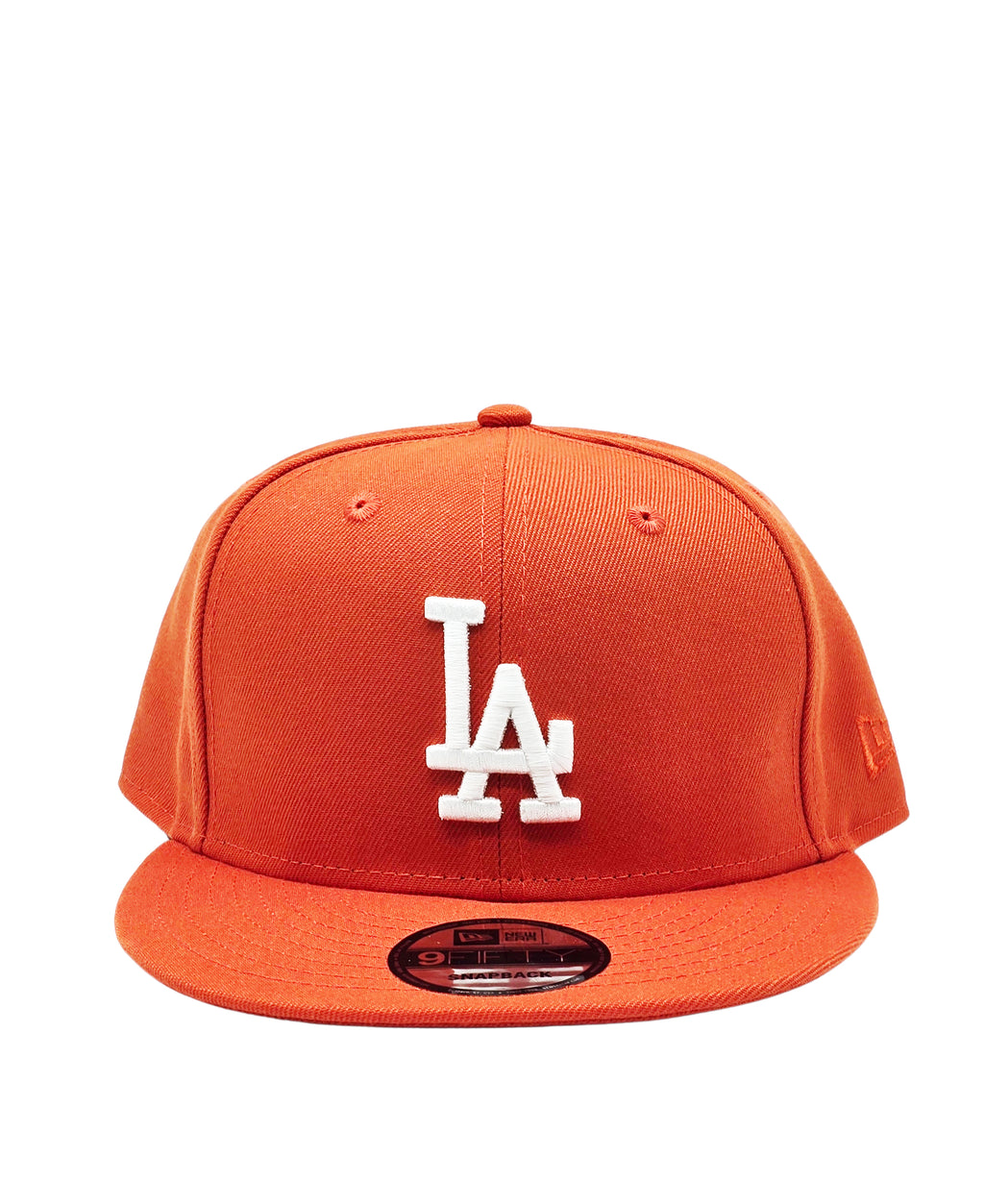 NEW ERA 9FIFTY LOS ANGELES DODGERS ORANGE SNAPBACK HAT