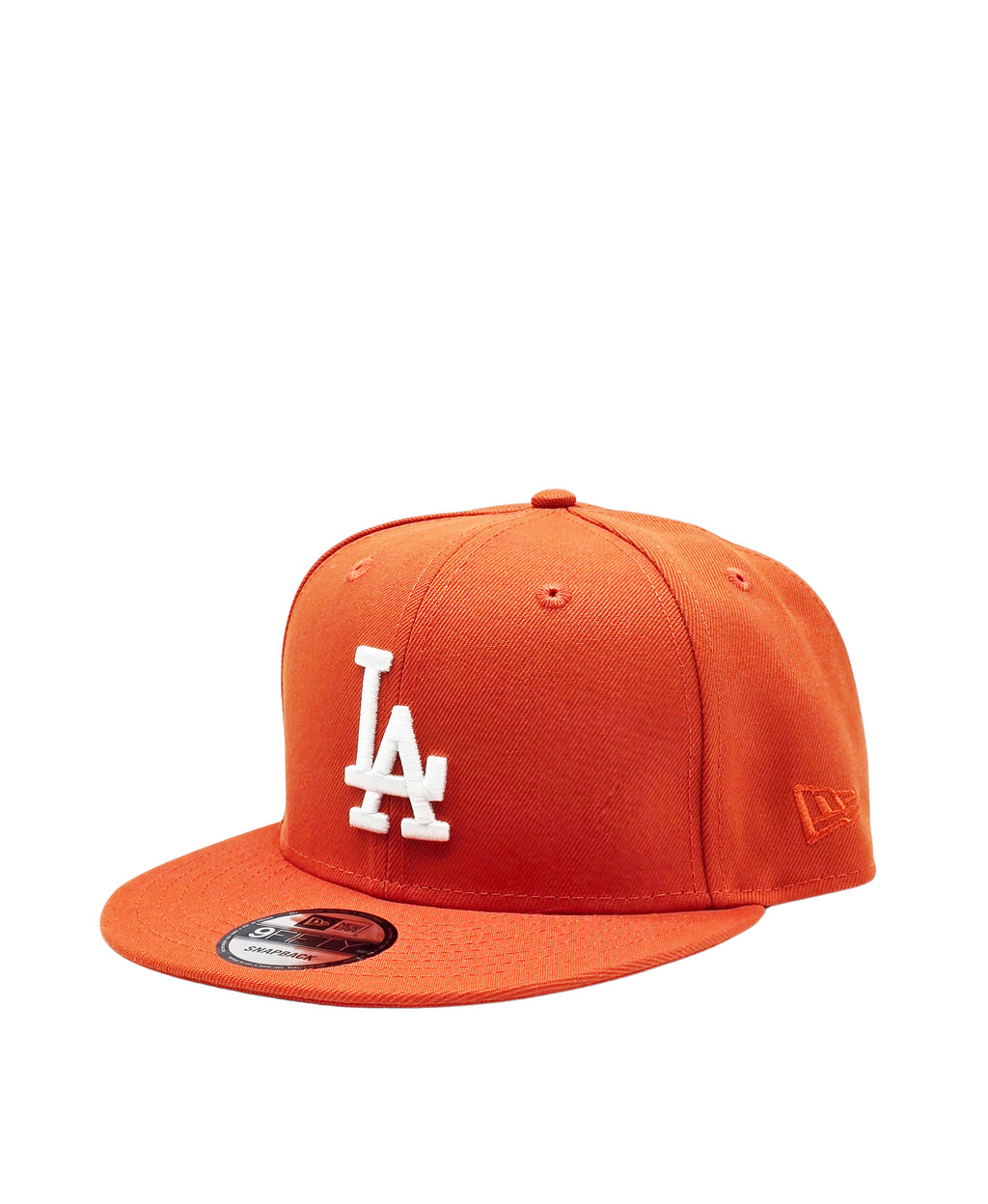 NEW ERA 9FIFTY LOS ANGELES DODGERS ORANGE SNAPBACK HAT