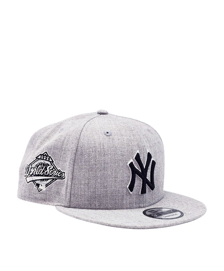 NEW ERA 9FIFTY NEW YORK YANKEES 1996 WORLD SERIES HEATHER GREY SNAPBACK HAT