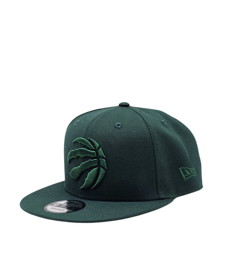 NEW ERA 9FIFTY NBA TORONTO RAPTORS DARK GREEN SNAPBACK HAT