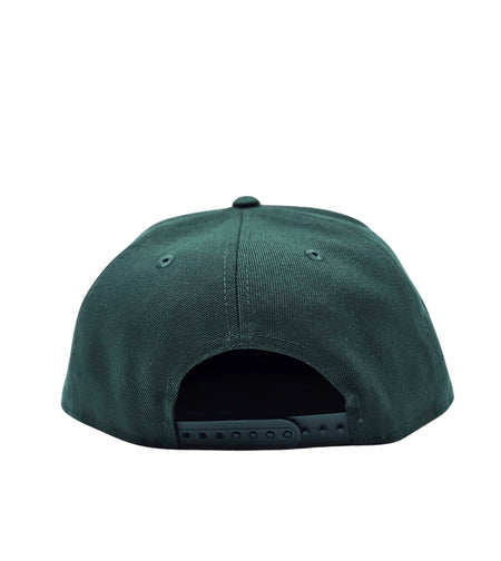 NEW ERA 9FIFTY NBA TORONTO RAPTORS DARK GREEN SNAPBACK HAT