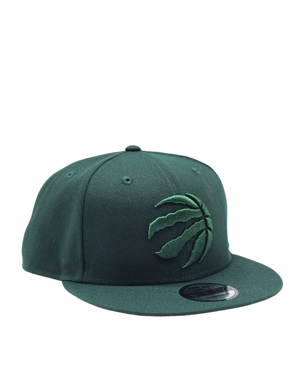 NEW ERA 9FIFTY NBA TORONTO RAPTORS DARK GREEN SNAPBACK HAT