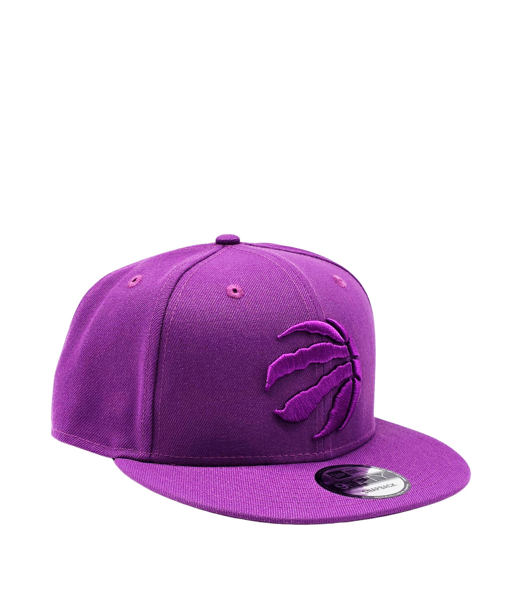 NEW ERA 9FIFTY NBA TORONTO RAPTORS LAVENDER PURPLE SNAPBACK HAT