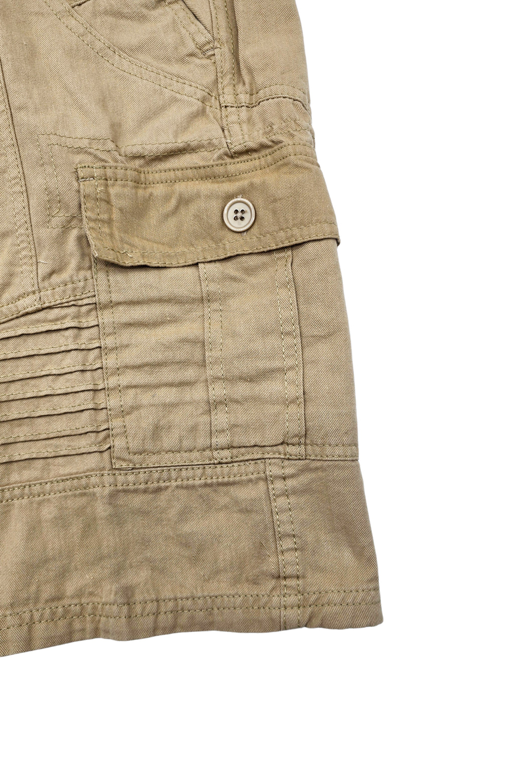 PLOREO MEN'S CARGO SHORTS WITH BELT (KHAKI)