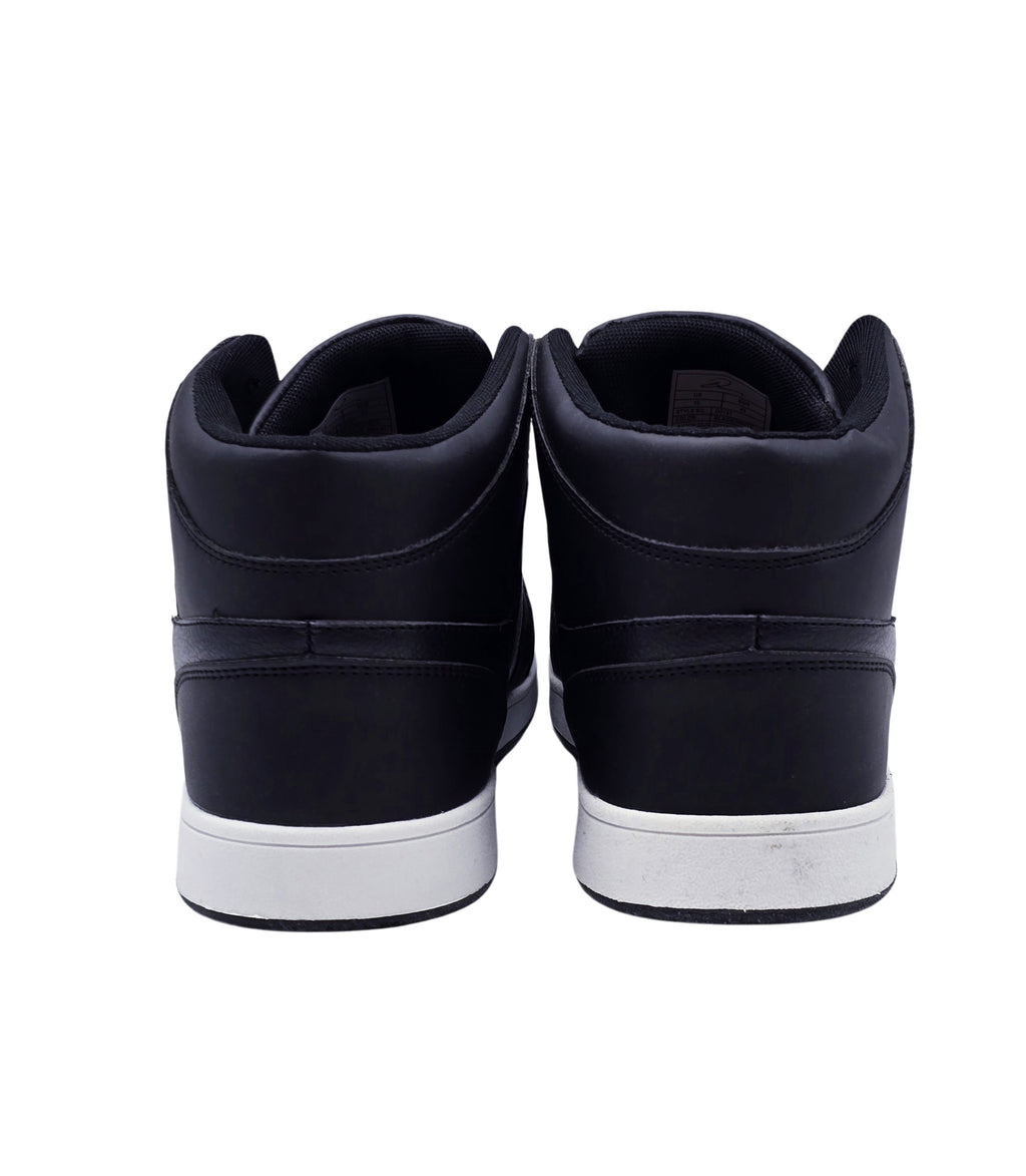 MEN'S HIGH TOP BLACK/WHITE SHOES