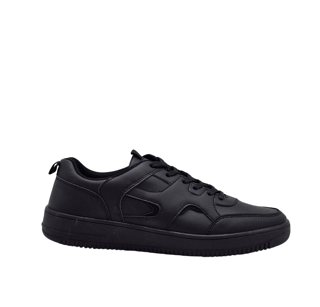 MEN'S LOW TOP BLACK SHOES