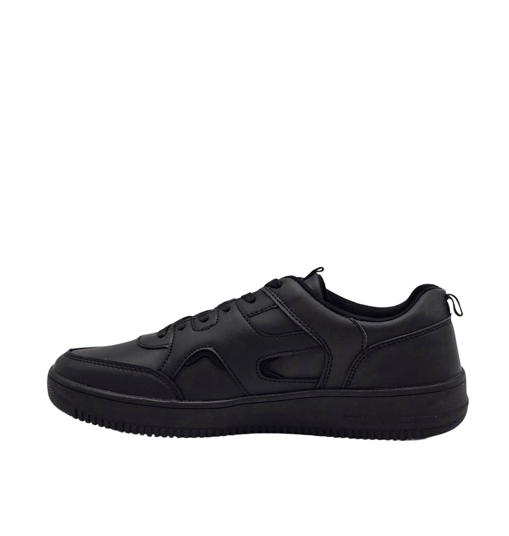 MEN'S LOW TOP BLACK SHOES