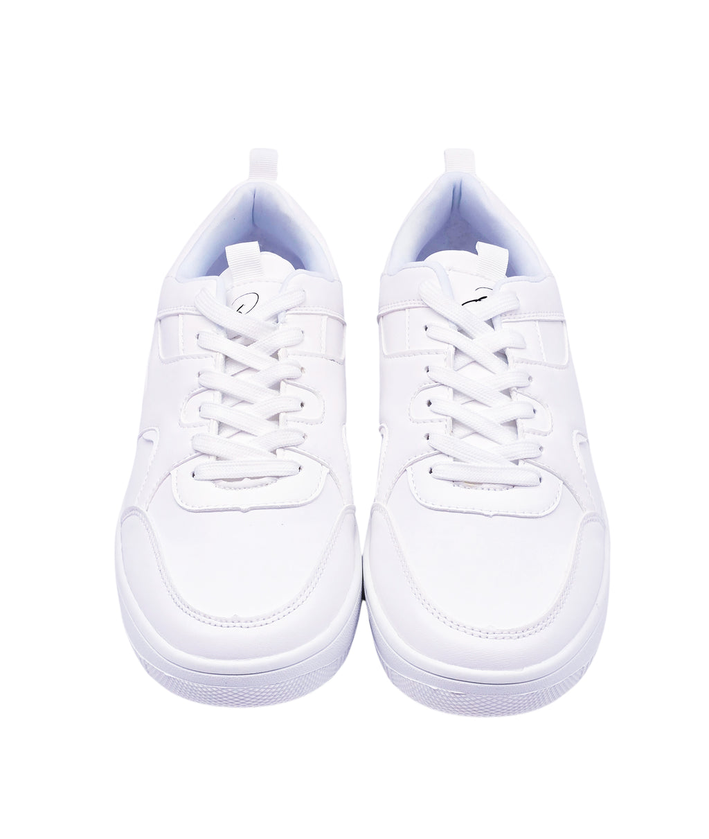 MEN'S LOW TOP WHITE SHOES