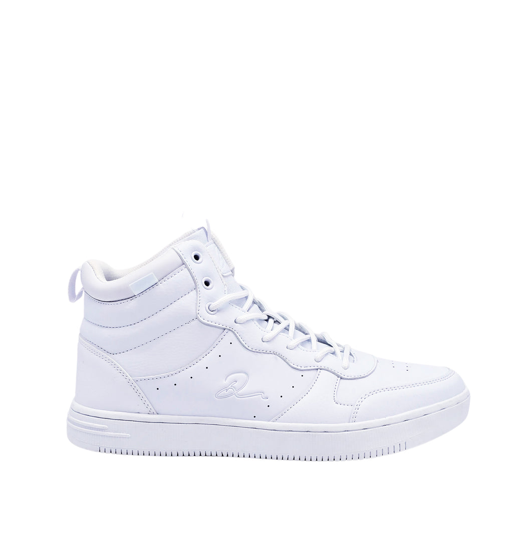 MEN'S HIGH TOP WHITE SHOES