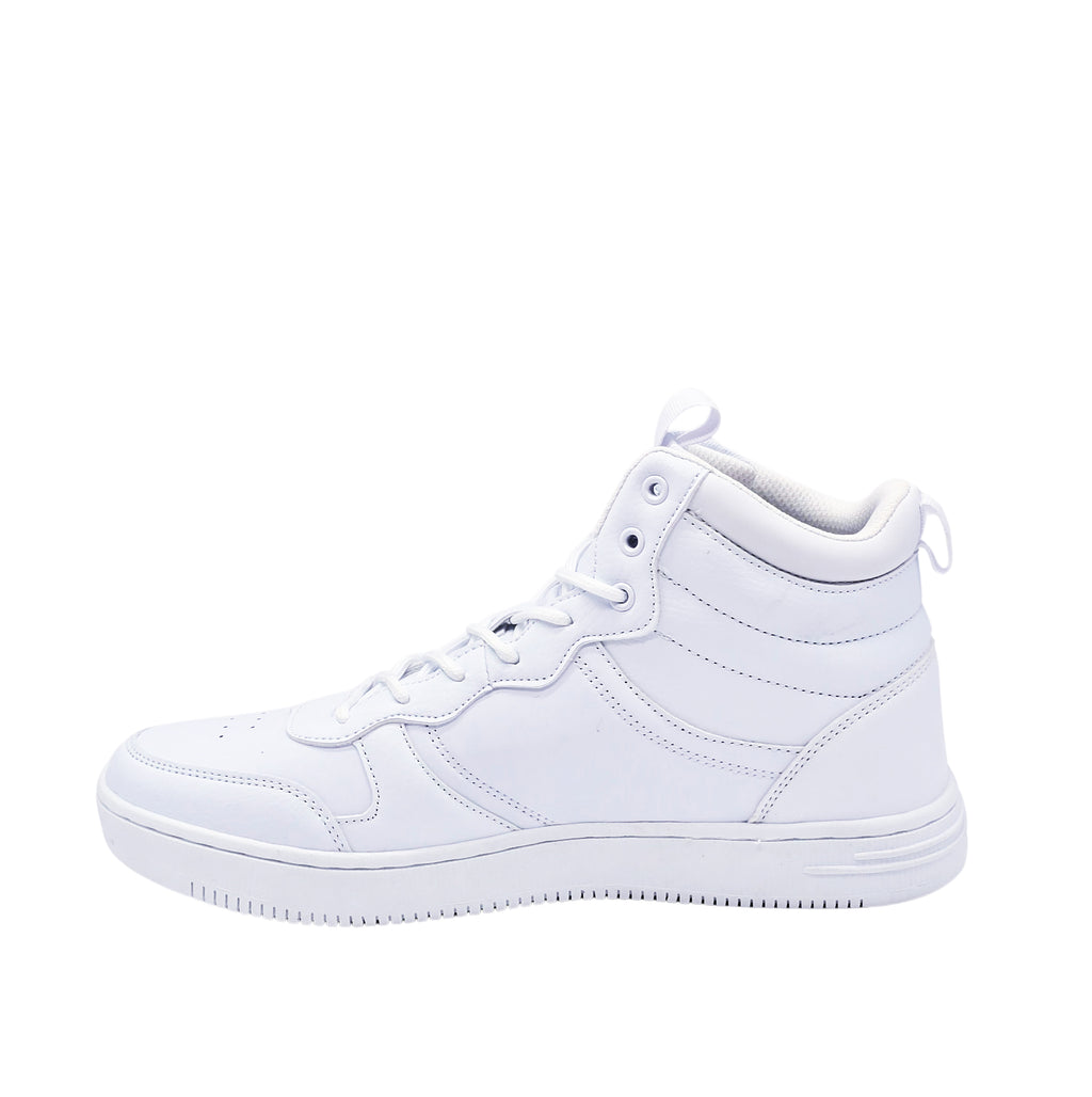 MEN'S HIGH TOP WHITE SHOES