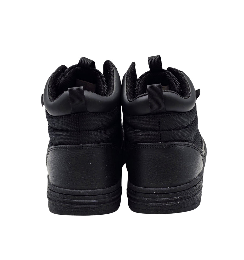 MEN'S HIGH TOP BLACK SHOES