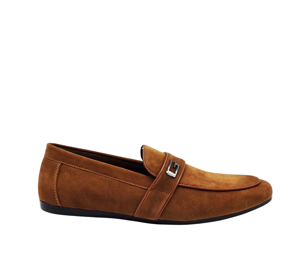 SEDAGATTI MEN'S FANCY LOAFERS (TAN)